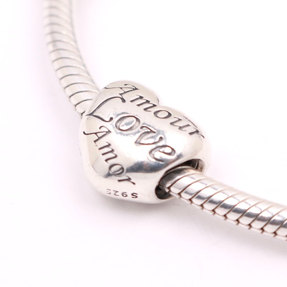 Pandora Jewelry - PANDORA SterlingSilver Love Amour Heart Charm